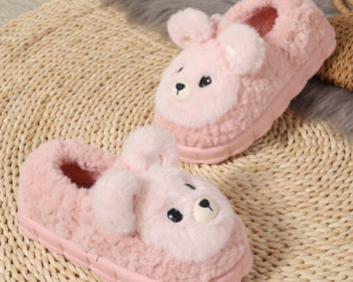Cute Plush Furry Slippers