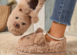 Cute Plush Furry Slippers